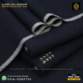 Jet Black Classic Goli Khaddar Suit