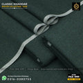 Dark Green Classic Khaddar Suit