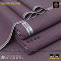 Dusty Purple Diamond Khaddar Suit