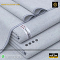 Silver Grey Diamond Khaddar Suit
