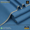 Steel Blue Premium Goli Khaddar Suit