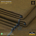 Earthy Brown Royal Khaddar Suit