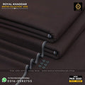 Dark Chocolate Royal Khaddar Suit