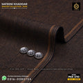 Espresso Brown Safeeni Khaddar Suit