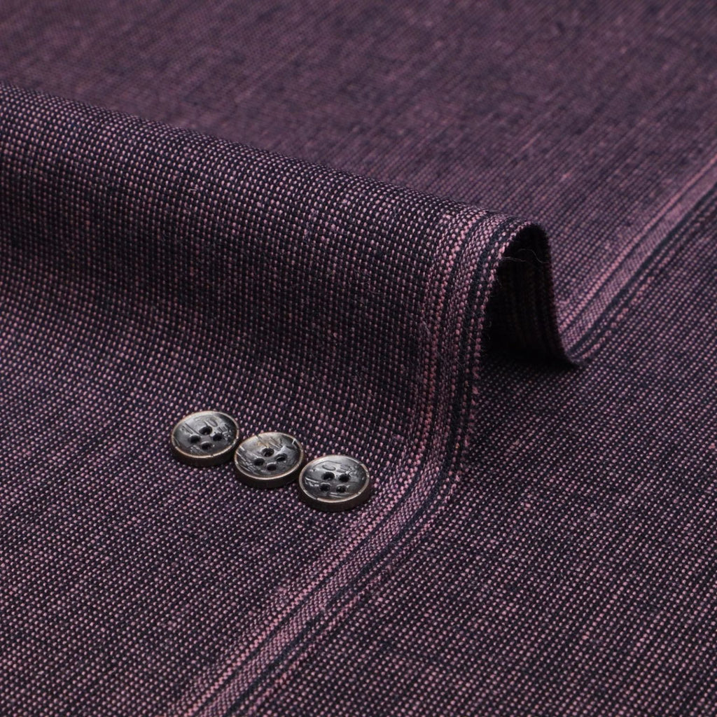 Dark Purple Safeeni Khaddar Suit