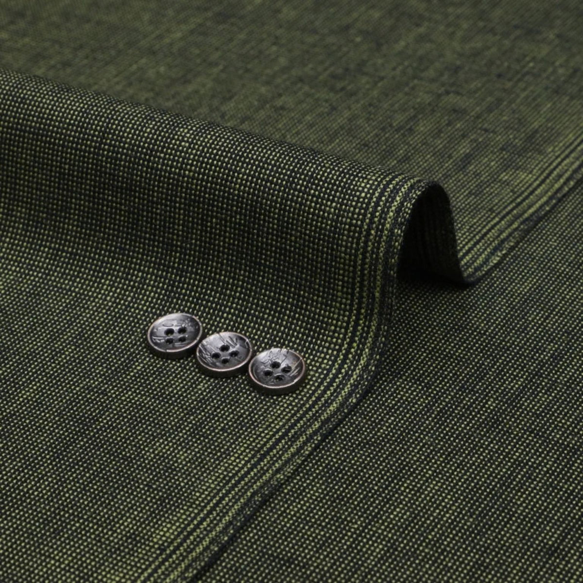Moss Green Safeeni Khaddar Suit