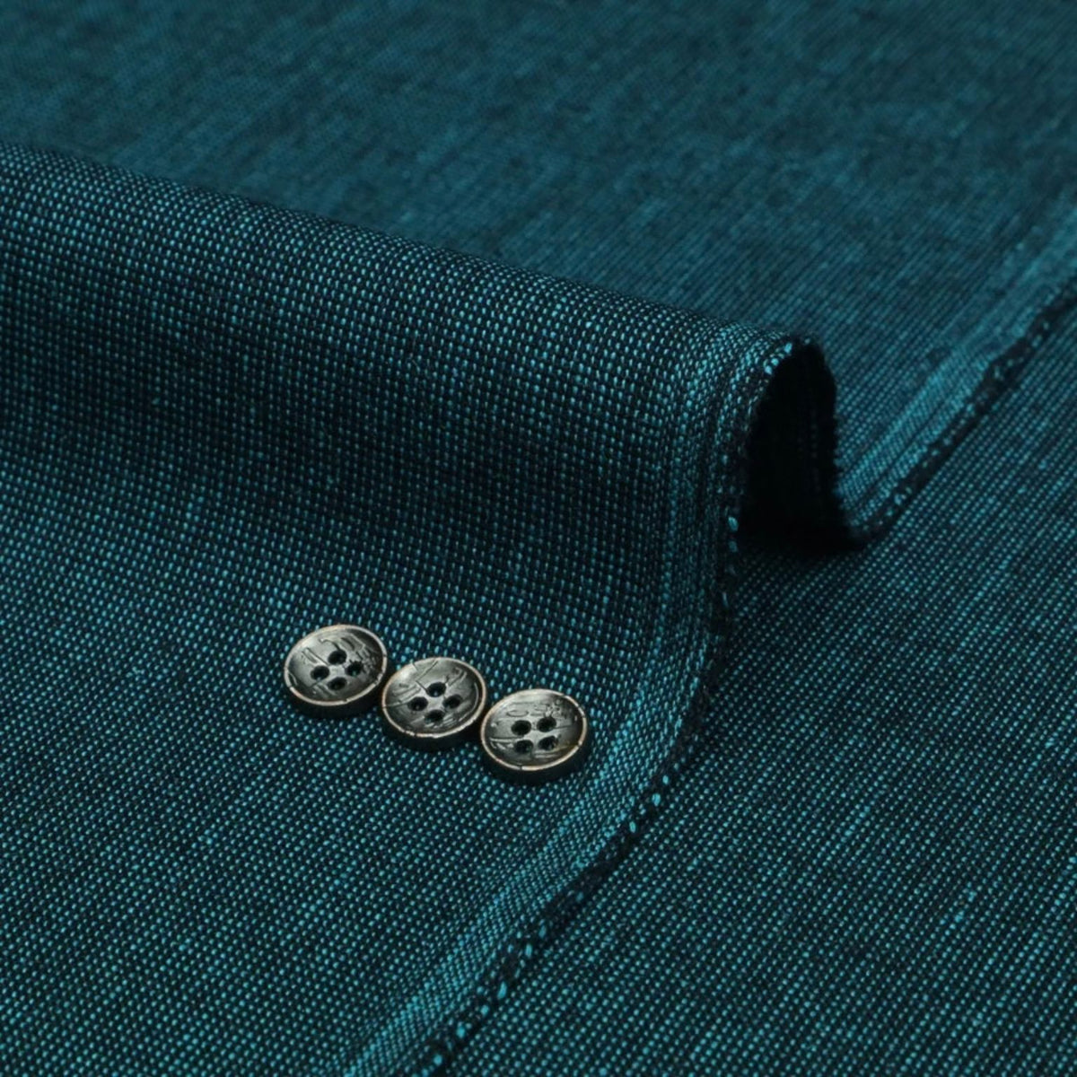 Teal Blue Safeeni Khaddar Suit