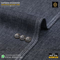 Charcoal Grey Safeeni Khaddar Suit