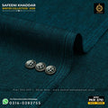 Deep Teal Safeeni Khaddar Suit