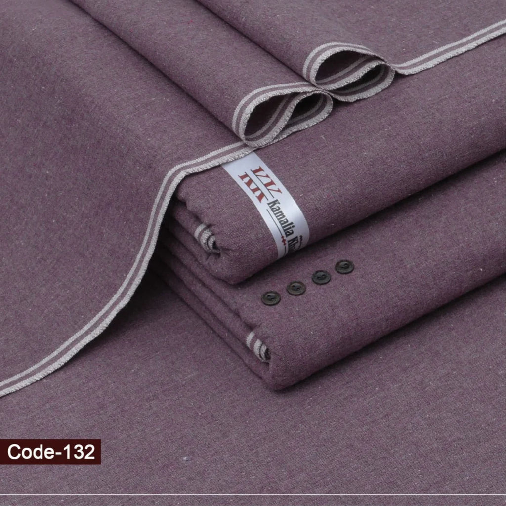 Dusty Purple Diamond Khaddar Suit