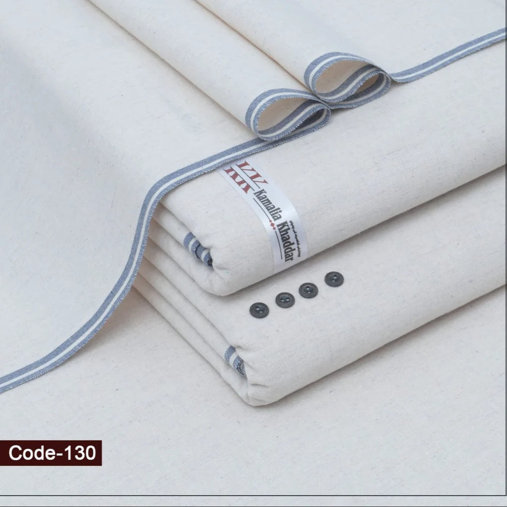 Off White Diamond Khaddar Suit