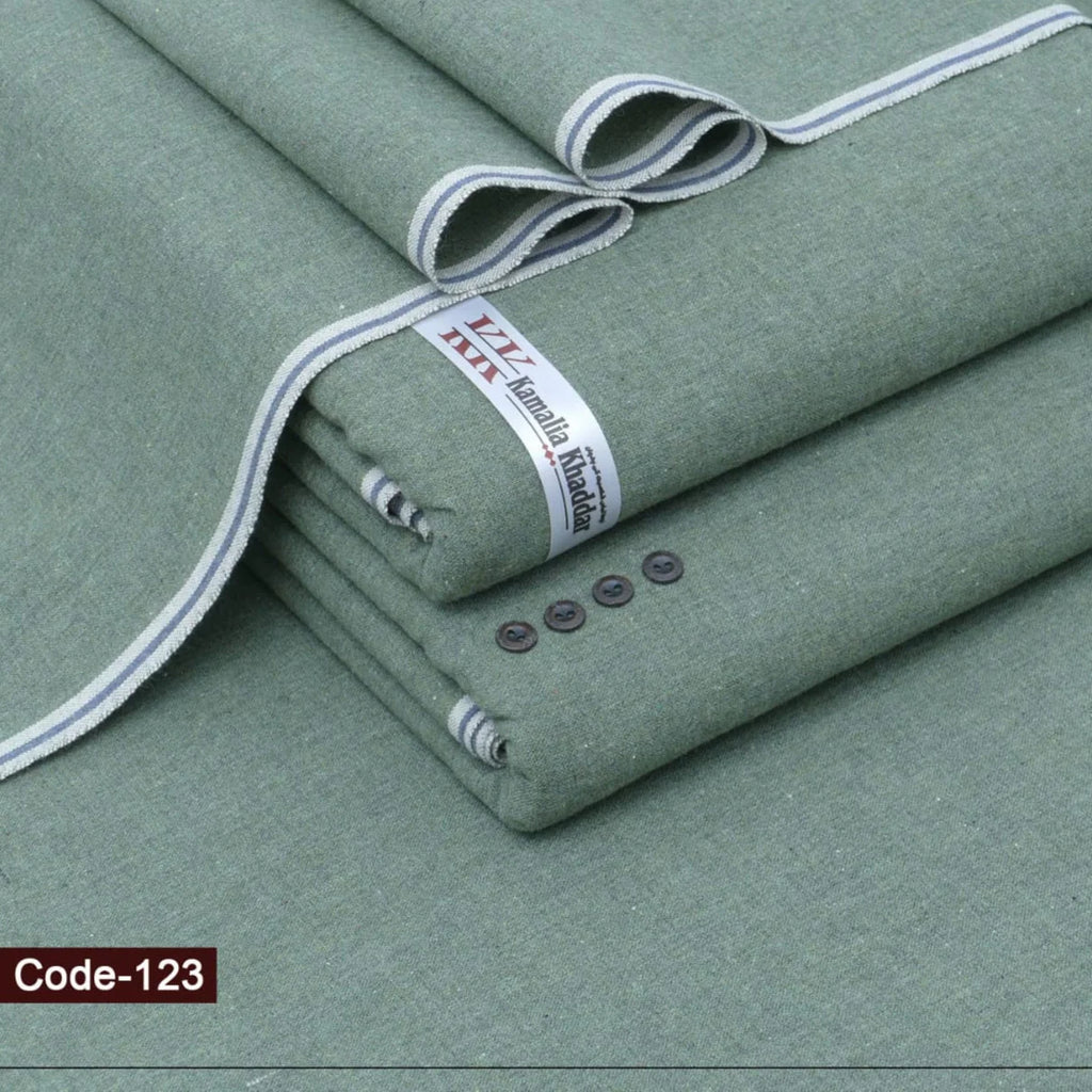 Light Green Diamond Khaddar Suit