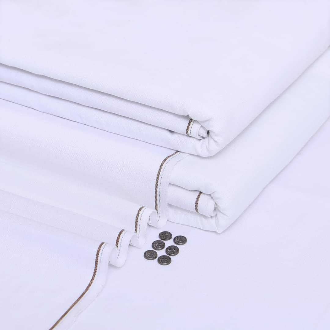 Pure White Royal Khaddar Suit