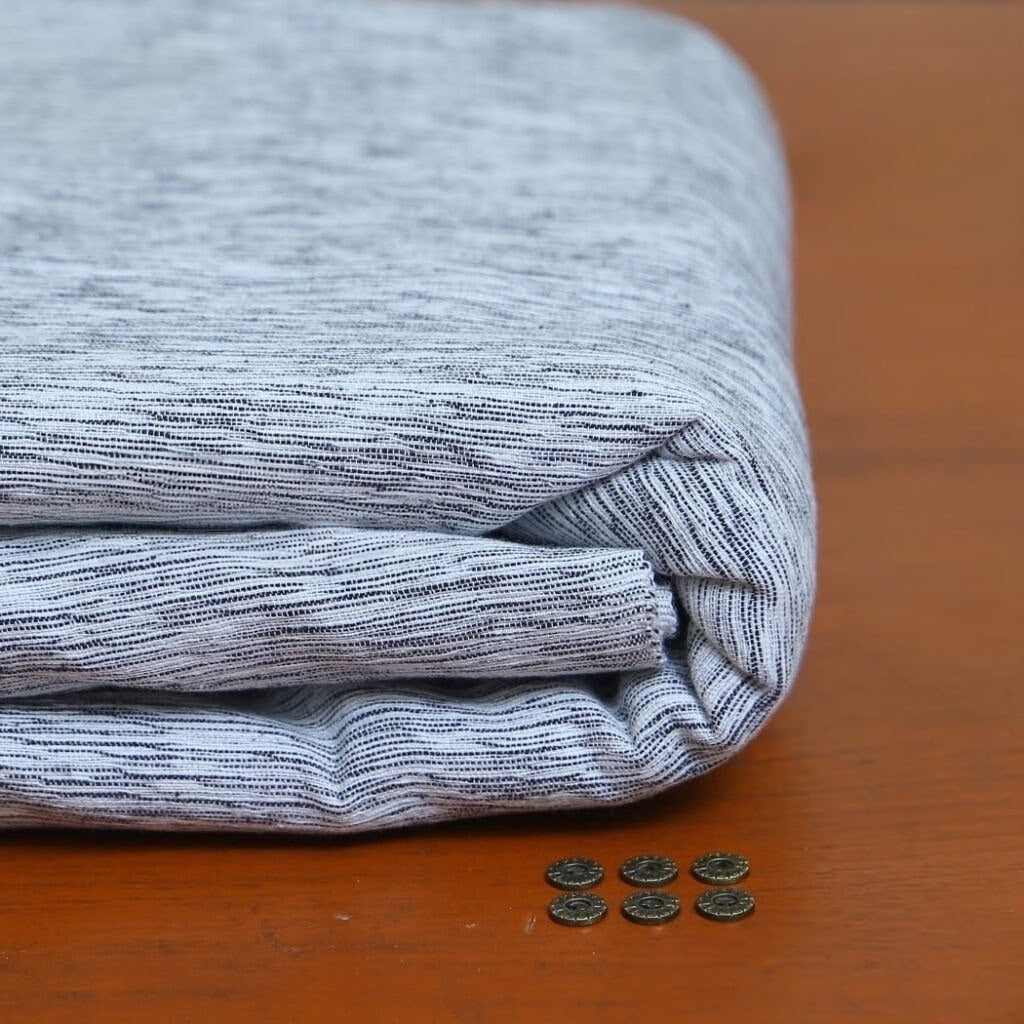 Melange Light Grey Handmade Khaddi Khaddar Suit