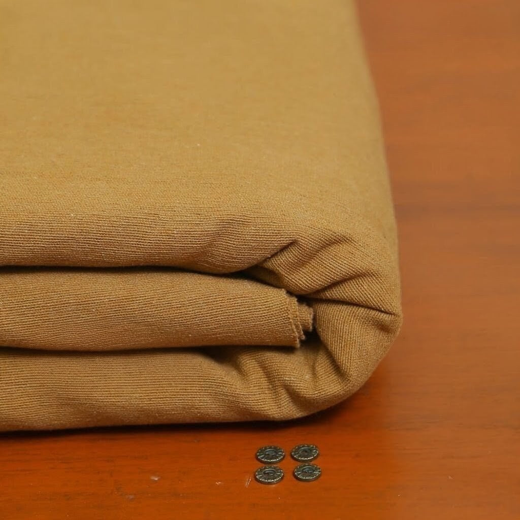 Mustard Ochre Handmade Khaddi Khaddar Suit