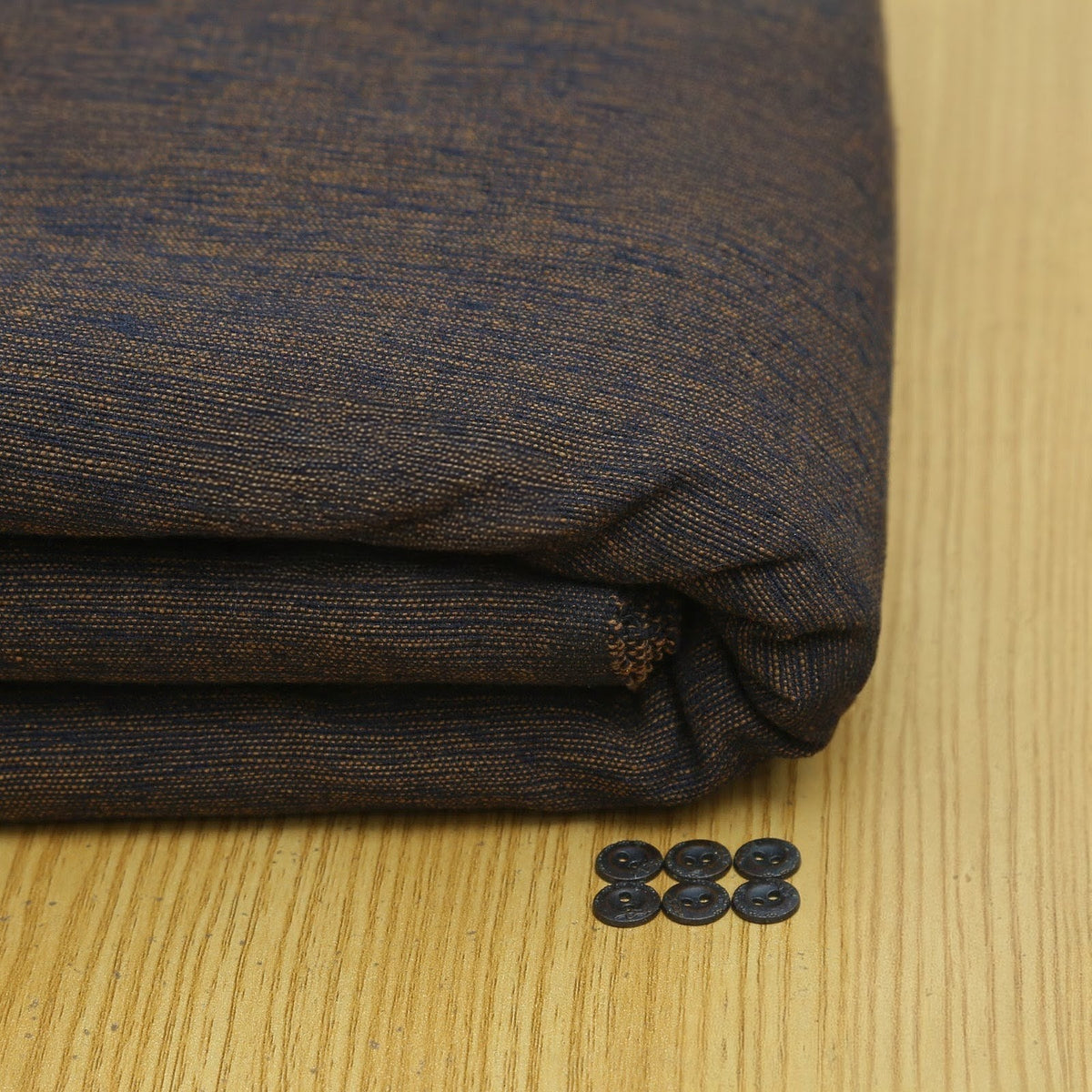 Melange Dark Bronze Handmade Khaddi Khaddar Suit