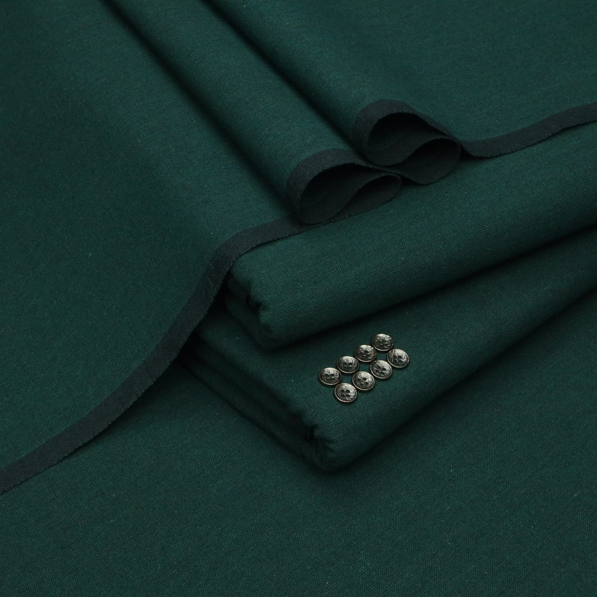 Forest Green Classic Goli Khaddar Suit