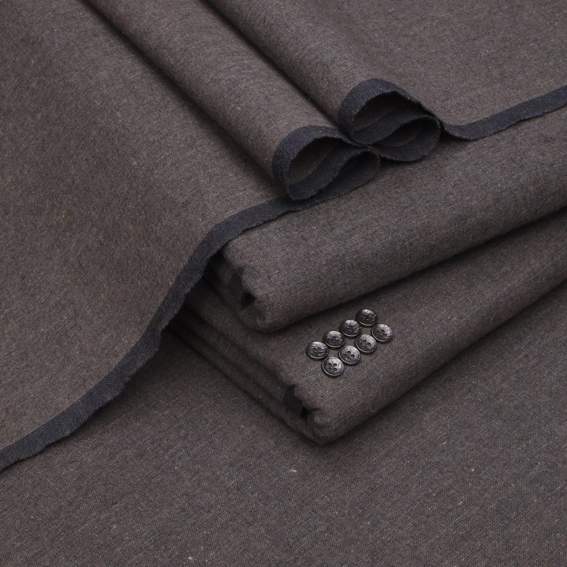 Warm Brown Classic Goli Khaddar Suit