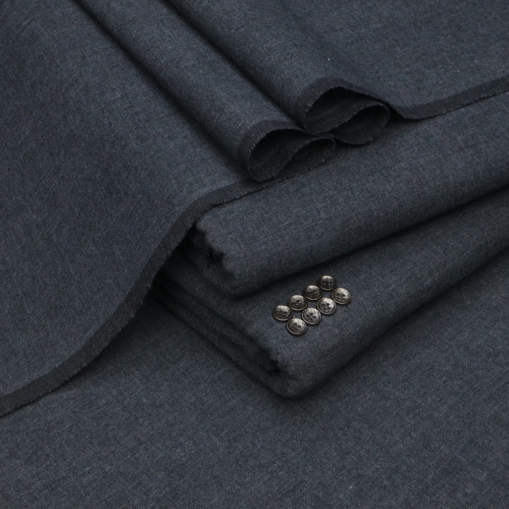 Charcoal Black Classic Goli Khaddar Suit