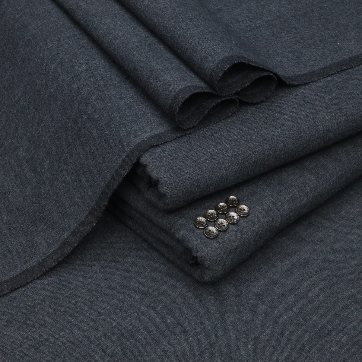 Charcoal Black Classic Goli Khaddar Suit