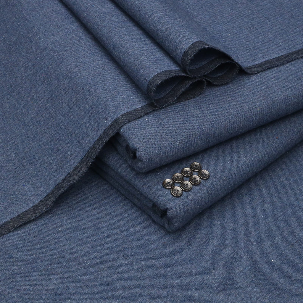 Indigo Blue Classic Goli Khaddar Suit