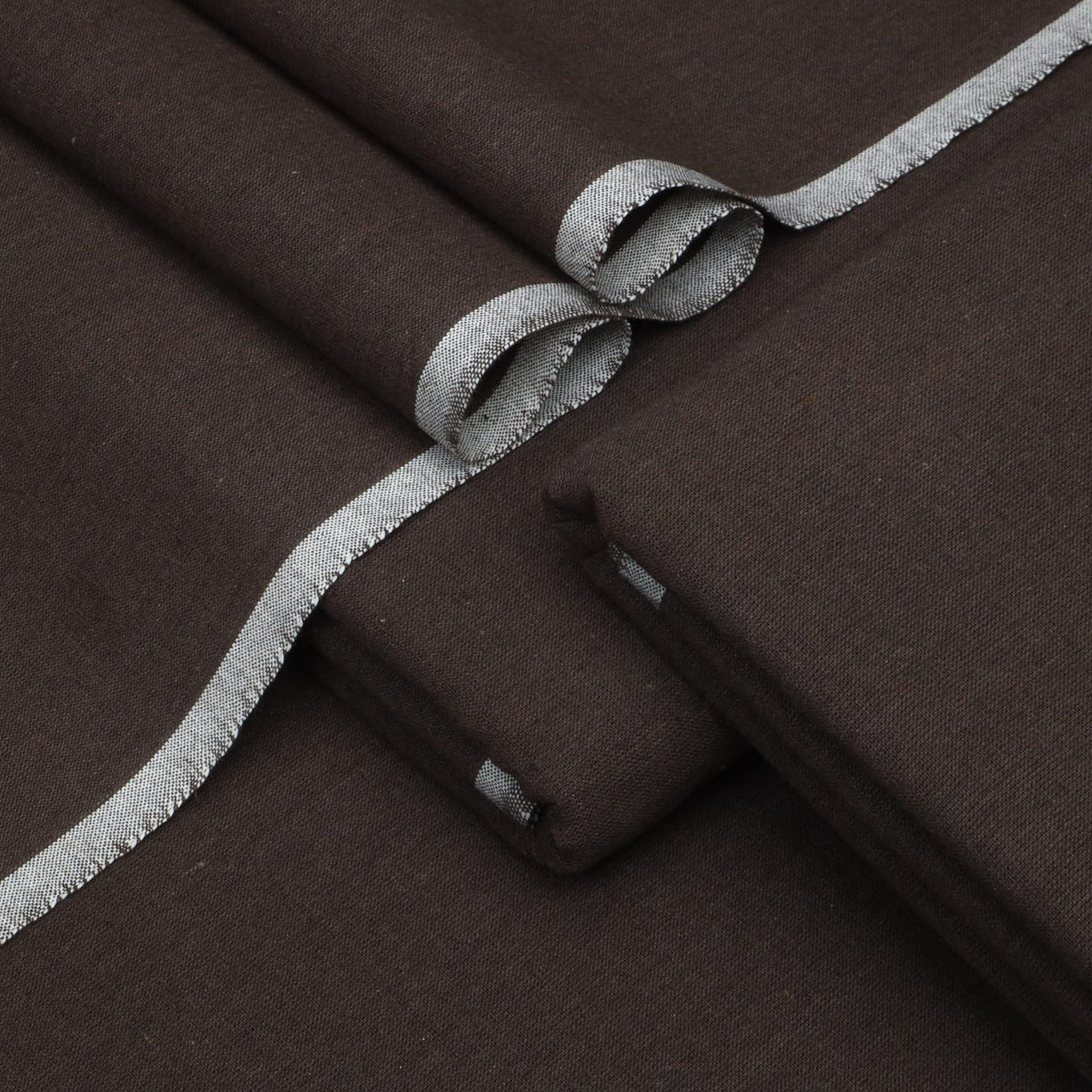Chocolate Brown Classic Khaddar Suit