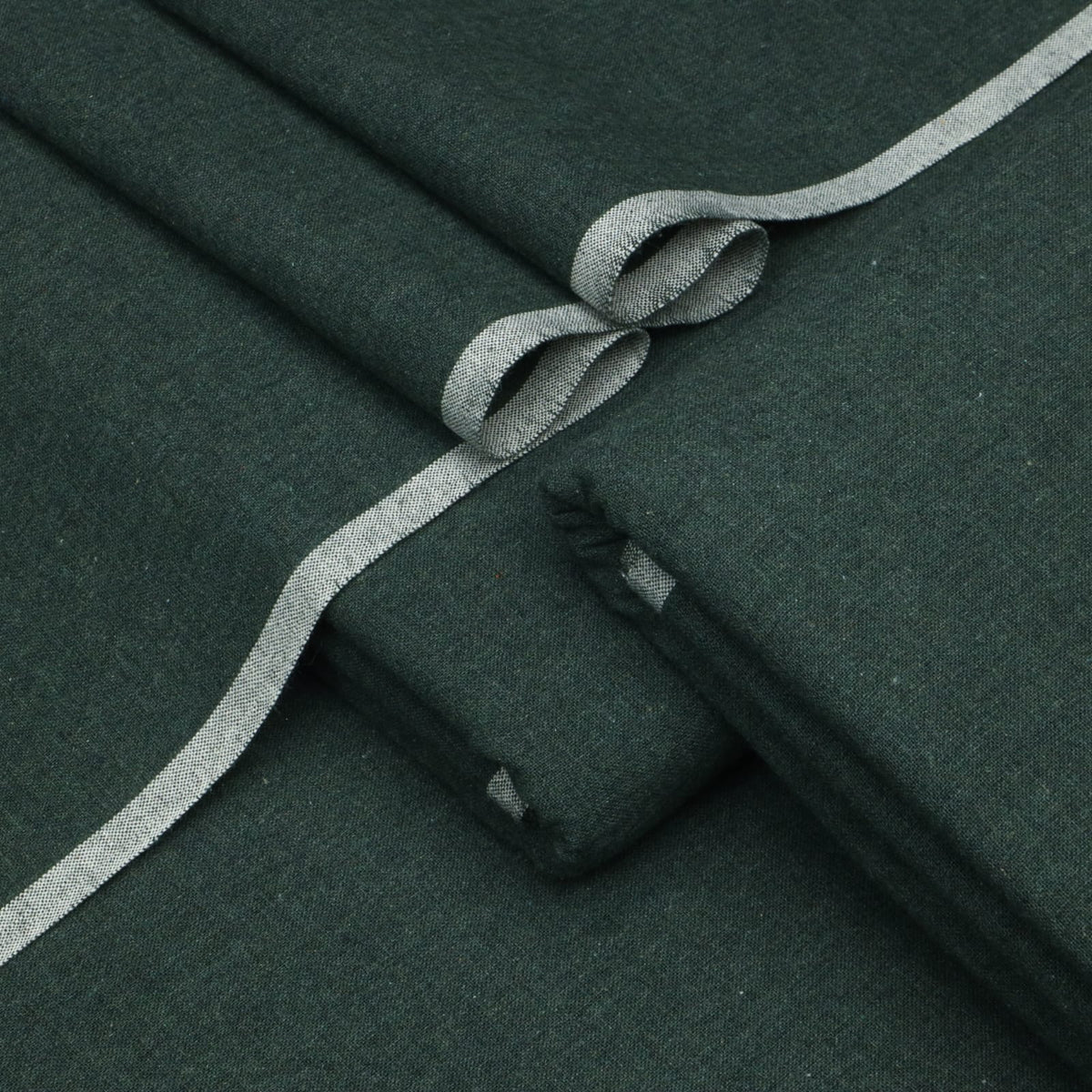Dark Green Classic Khaddar Suit