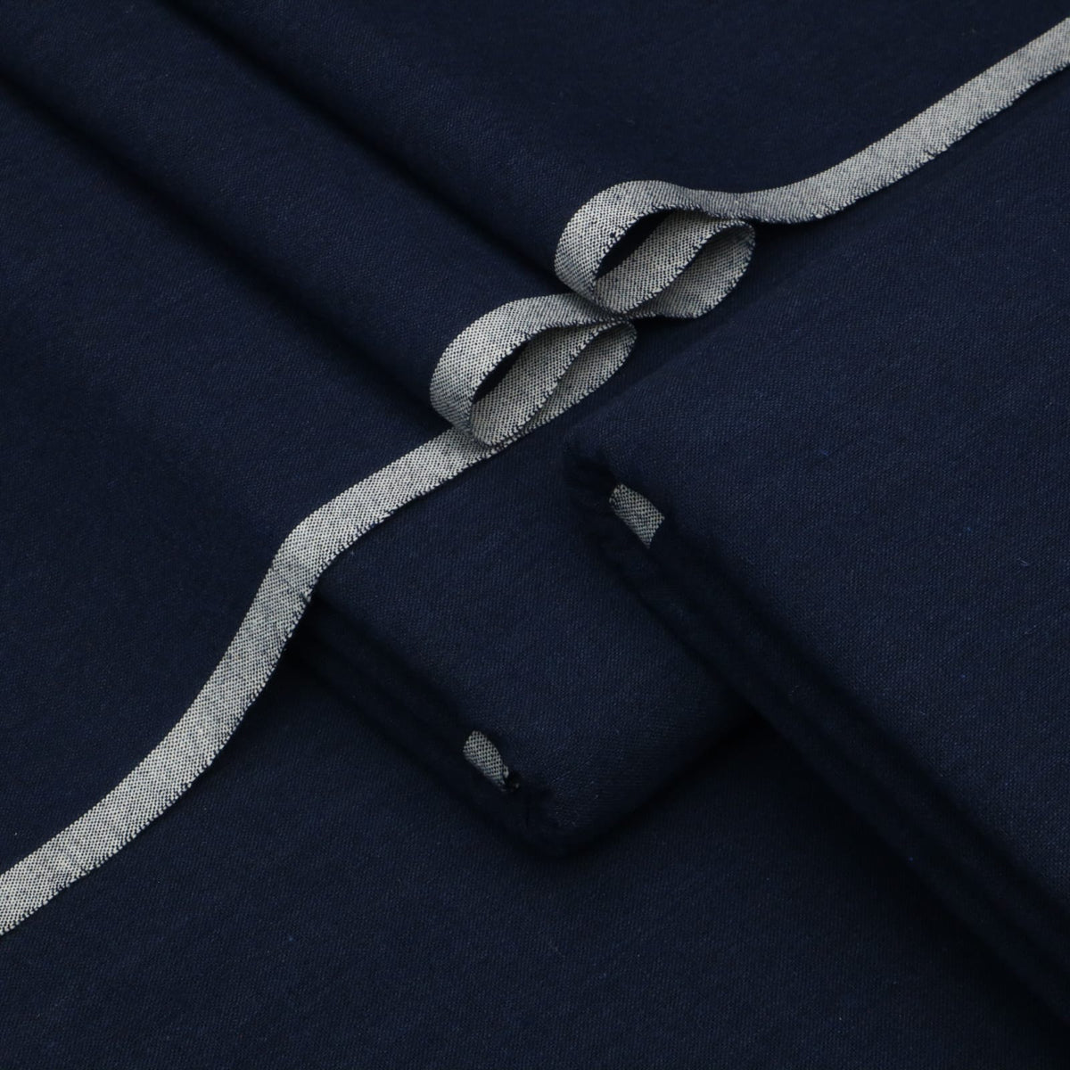 Navy Blue Classic Khaddar Suit