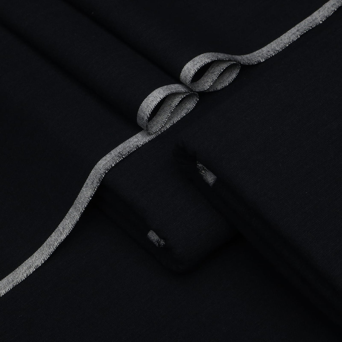 Pure Black Classic Khaddar Suit