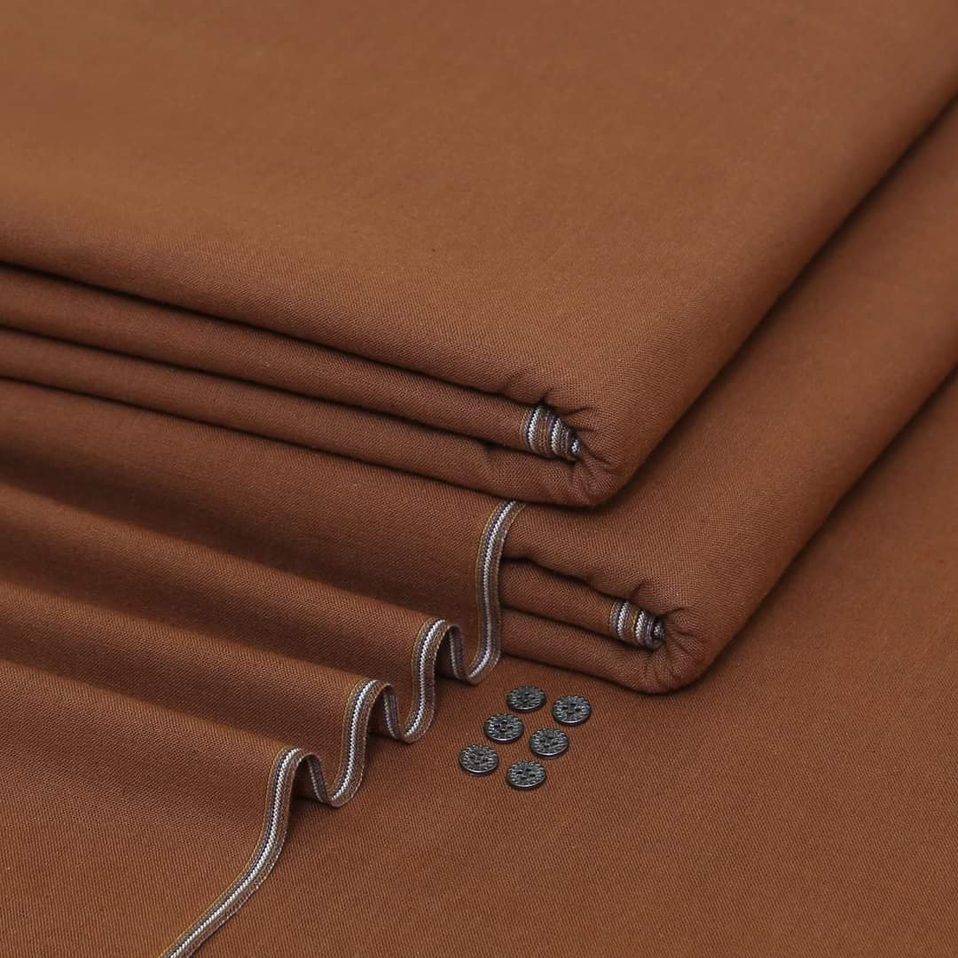 Rust Brown Royal Khaddar Suit