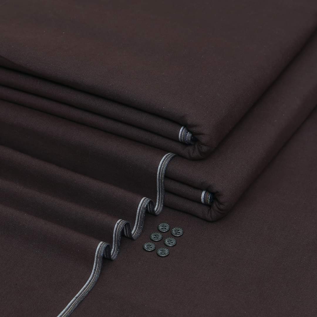 Dark Chocolate Royal Khaddar Suit
