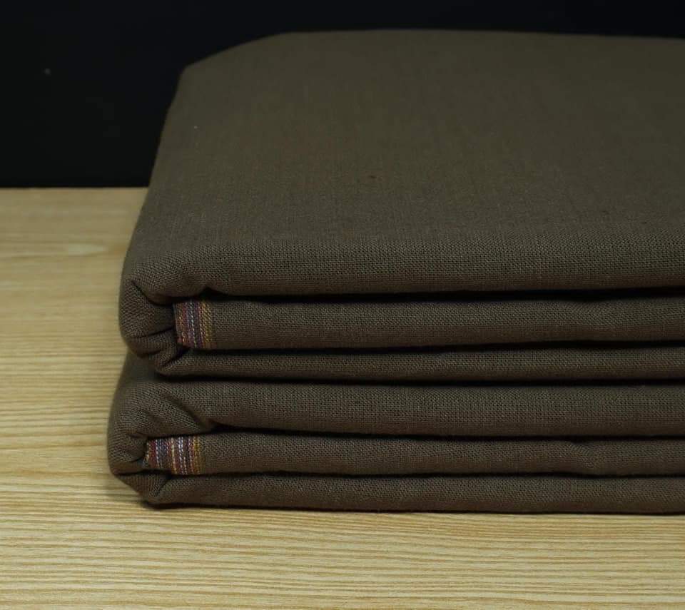 Muted Olive Double Goli Khaddar Suit